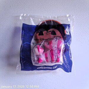 "Cheshire Cat" Disney x McDonald's 50th Anniv. Happy Meal Figure—No14 Sealed '21